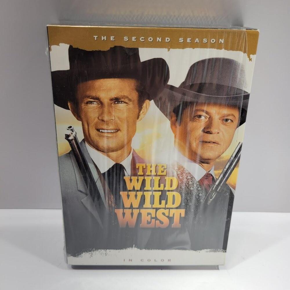 The Wild Wild West Season 2 DVD Box Set TV Series Western Adventure Paramount